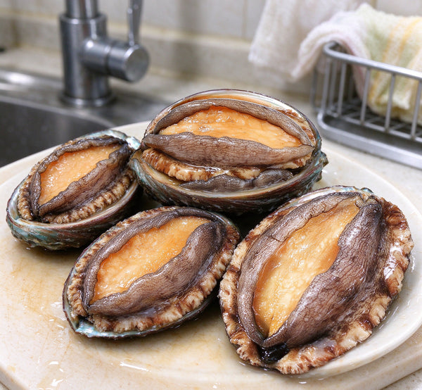Whole Abalone in Shell with Savoury Glaze