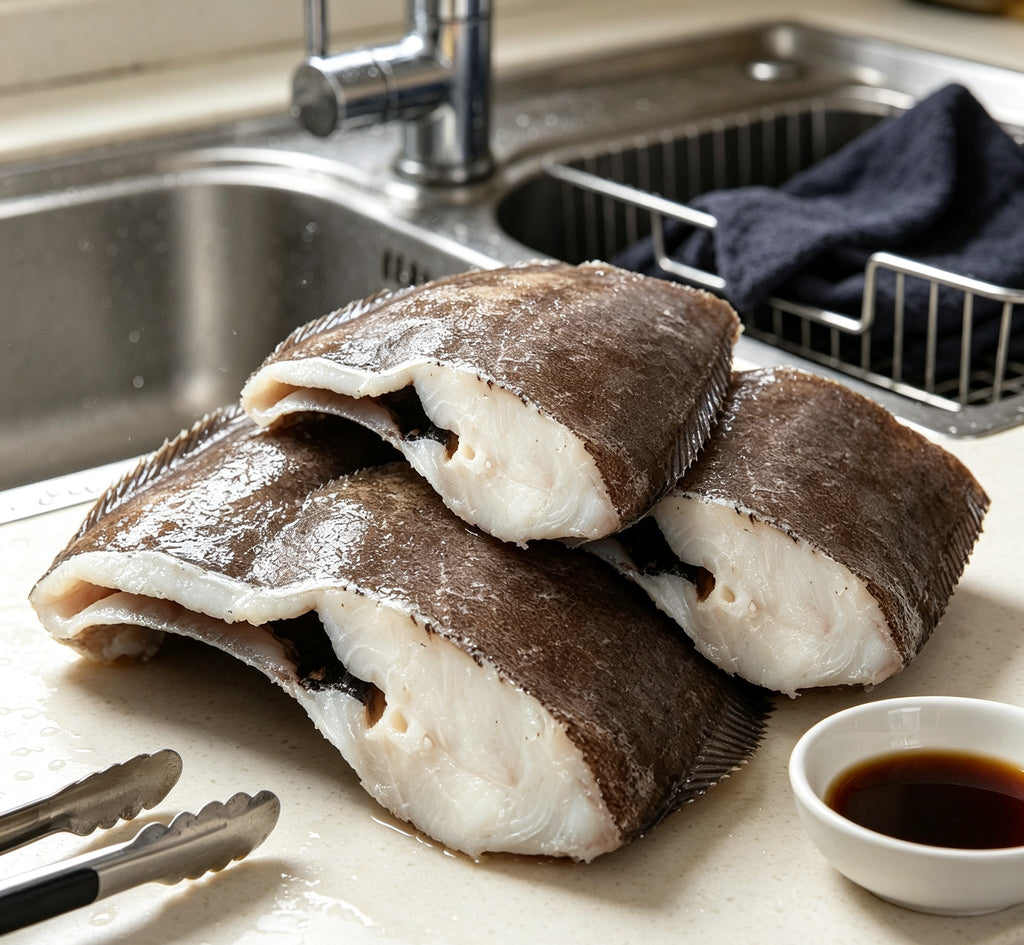 Delicate Flounder Fillets, Trimmed & Portioned