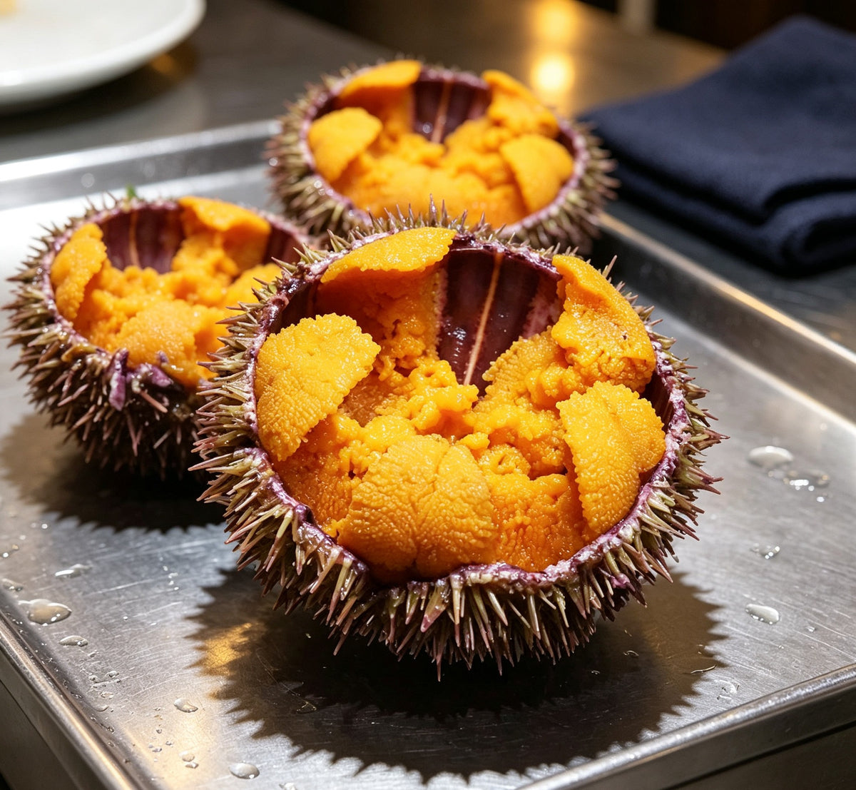 Fresh Sea Urchin Roe, Buttery & Bright