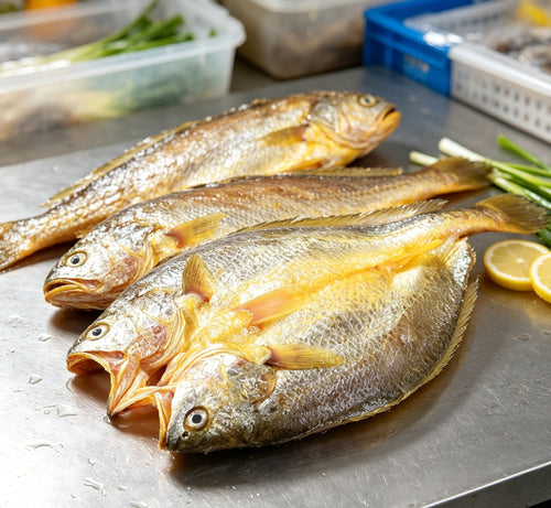 Golden Whole Fish with Fresh Fillets